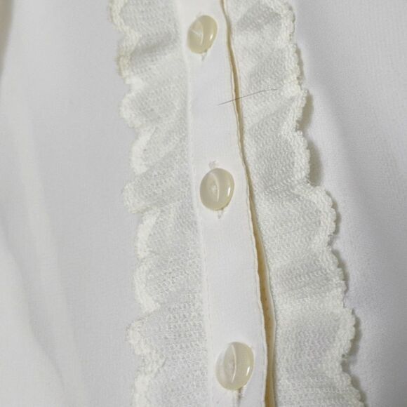 Women's Lane Bryant Button Front Baby Doll Top Size 14/16 NWT - Picture 3 of 7